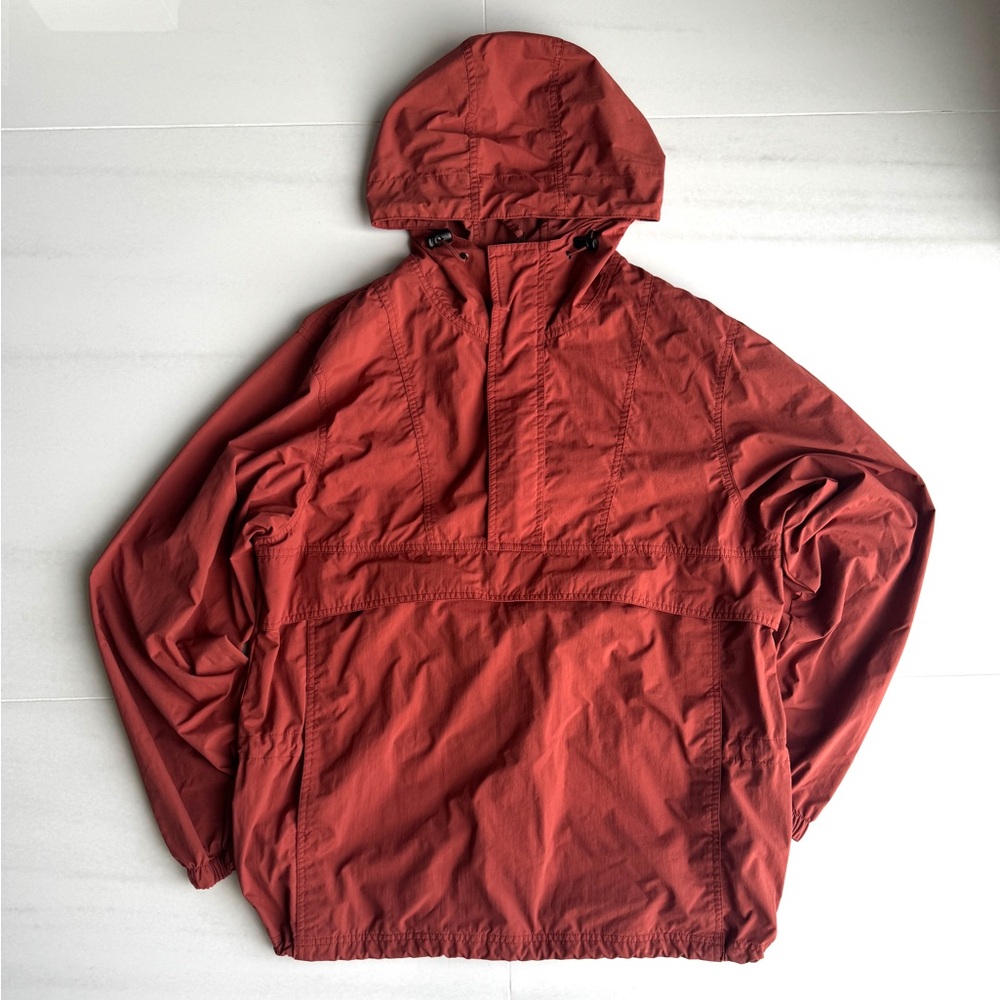 Rust Red Hooded Jacket - Picture 2 of 4